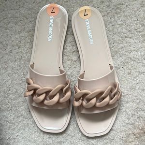 Brand new Steve Madden blush pink sandals